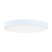 Trim 7" Round LED Flush Mount 0-10V Dimming in White