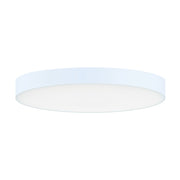 Trim 7" Round LED Flush Mount 0-10V Dimming in White