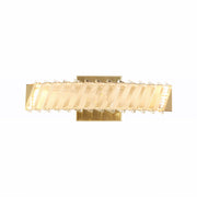 Golden Ratio 13.8" LED Bath Sconce in Satin Gold