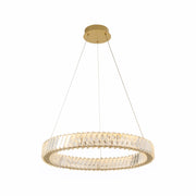Golden Ratio 23.6" LED Pendant in Satin Gold