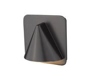 Obelisk 1 Light 6.25" Outdoor Wall Light in Outdoor Rubbed Bronze