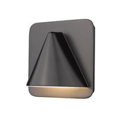 Obelisk 1 Light 6.25" Outdoor Wall Light in Outdoor Rubbed Bronze
