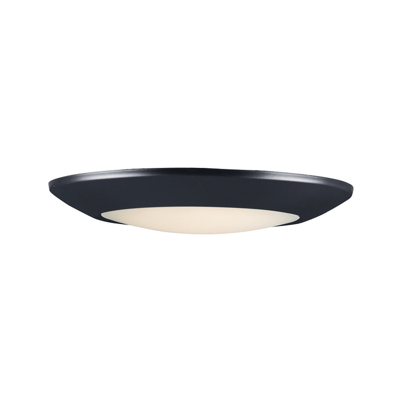 Diverse 9" 1200 Lumen LED Flush Mount in Black