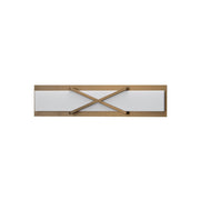 Dexter 24" LED Bath Vanity Light in Natural Aged Brass