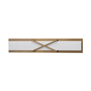 Dexter 30" LED Bath Vanity Light in Natural Aged Brass
