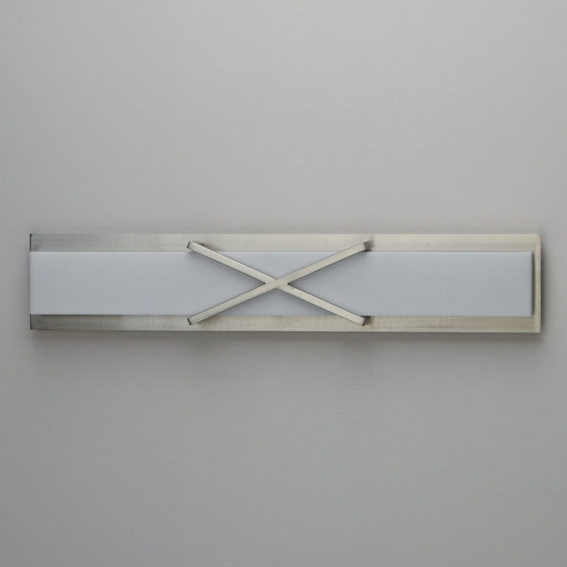 Dexter 30" LED Bath Vanity Light in Satin Nickel