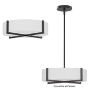 Dexter 13" LED Pendant in Black