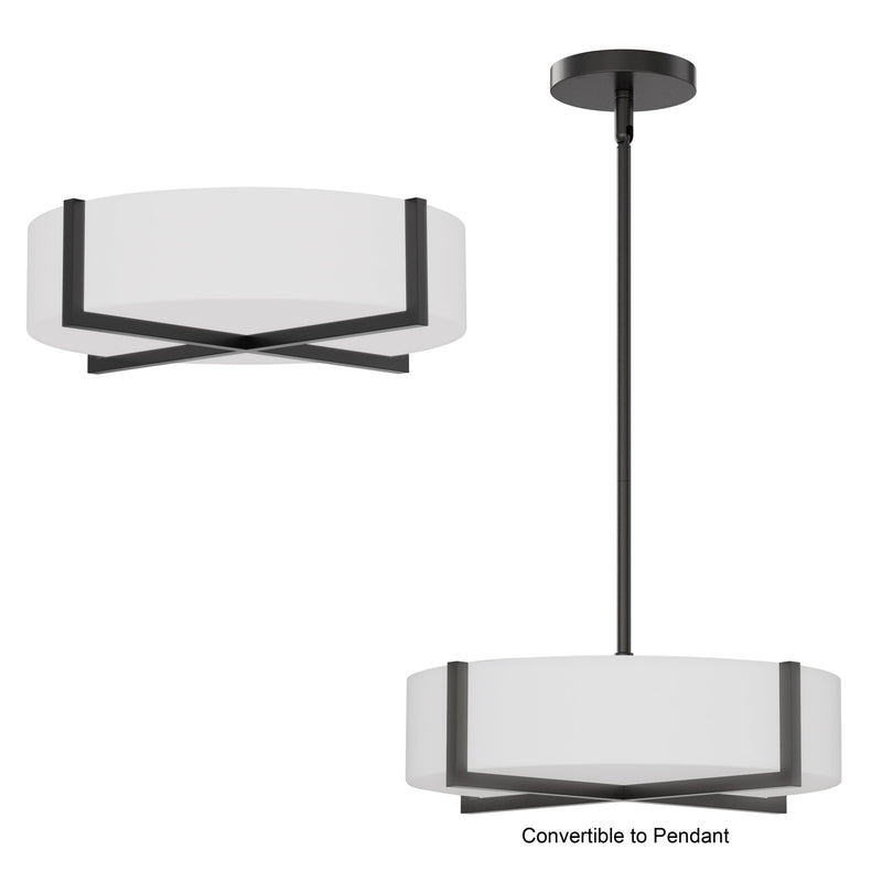 Dexter 13" LED Pendant in Black