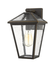Talbot 1 Light 8.25" Outdoor Wall Light in Oil Rubbed Bronze