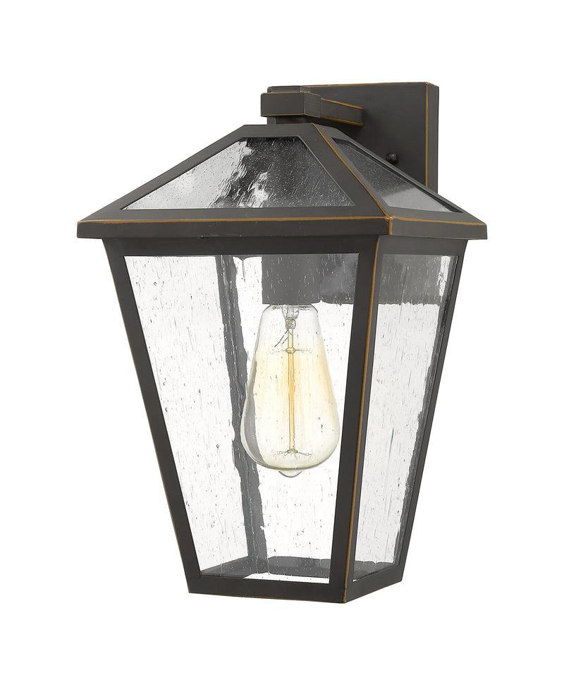 Talbot 1 Light 8.25" Outdoor Wall Light in Oil Rubbed Bronze