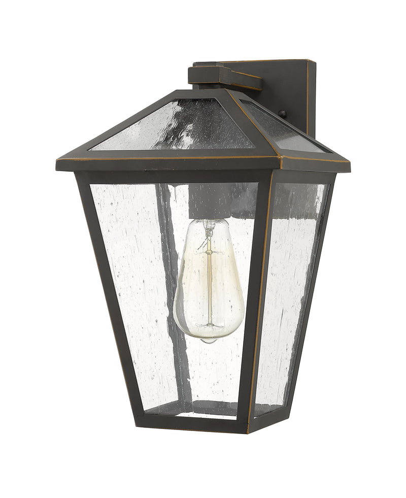 Talbot 1 Light 8.25" Outdoor Wall Light in Oil Rubbed Bronze
