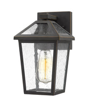 Talbot 1 Light 7" Outdoor Wall Light in Oil Rubbed Bronze