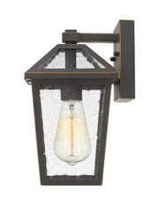 Talbot 1 Light 7" Outdoor Wall Light in Oil Rubbed Bronze