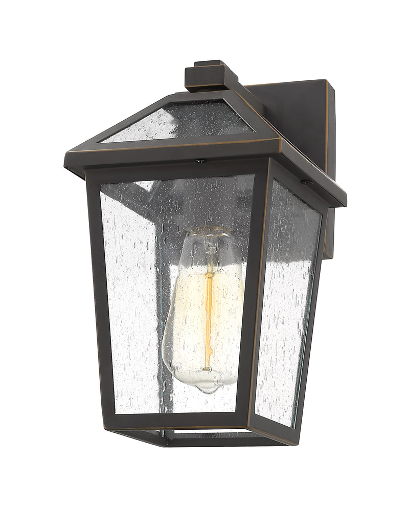 Talbot 1 Light 7" Outdoor Wall Light in Oil Rubbed Bronze
