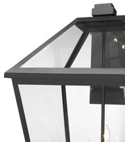 Talbot 4 Light 19.5" Outdoor Wall Light in Black