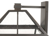 Talbot 4 Light 19.5" Outdoor Wall Light in Oil Rubbed Bronze