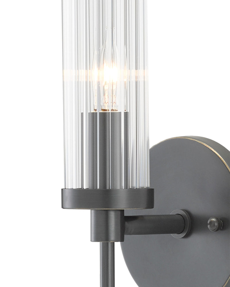 Bellings Wall Sconce in Oil Rubbed Bronze / Clear