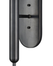 Barbican 2-Light Wall Sconce in Oil Rubbed Bronze / White