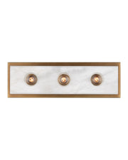 Berdine 3-Light Medium Vanity Light in Natural / Antique Brass