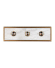 Berdine 3-Light Medium Vanity Light in Natural / Antique Brass