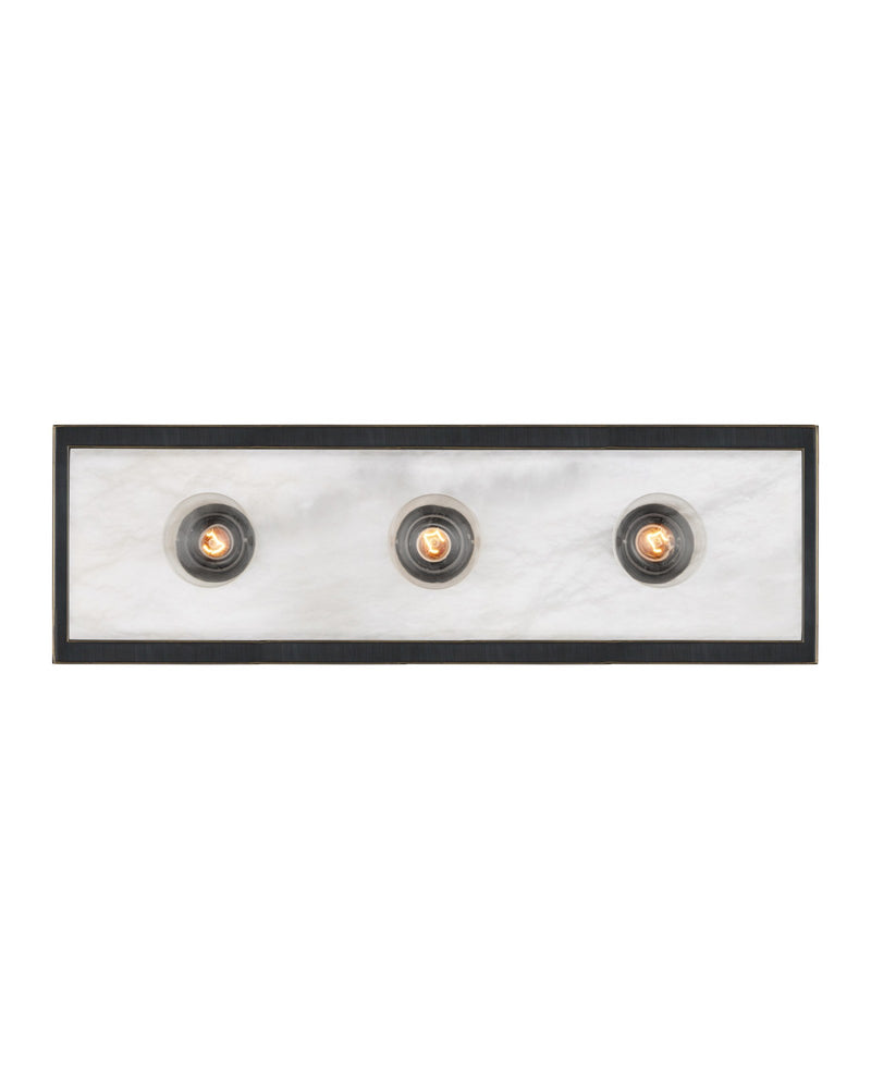 Berdine 3-Light Medium Vanity Light in Natural / Oil Rubbed Bronze