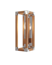 Boyd Wall Sconce in Natural / Polished Nickel