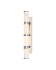 Brenham Large Wall Sconce in Natural / Nickel
