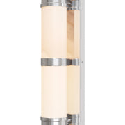Brenham Large Wall Sconce in Natural / Nickel