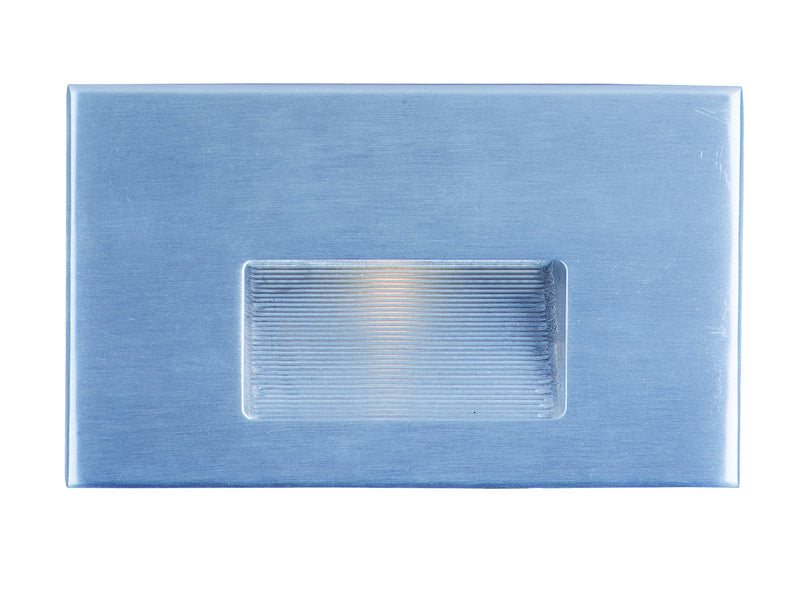 Path Horizontal LED Step Light in Brushed Aluminum