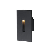 Path Vertical LED Step Light in Black