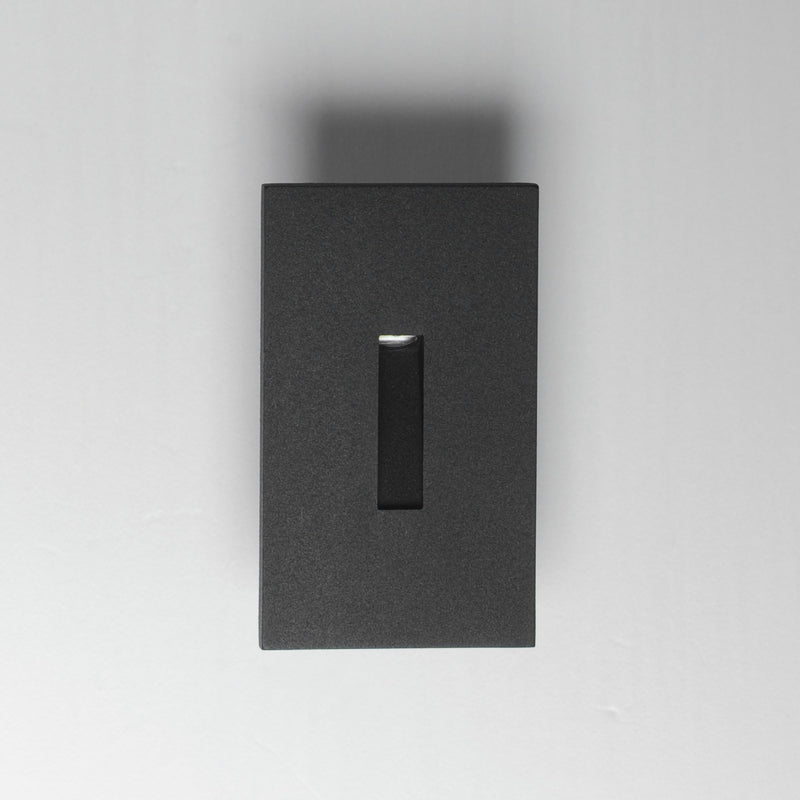 Path Vertical LED Step Light in Black