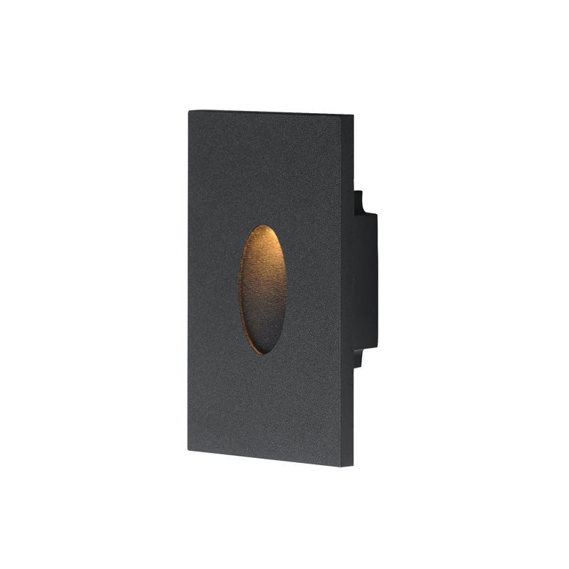 Path Pin Hole LED Step Light 3CCT in Black