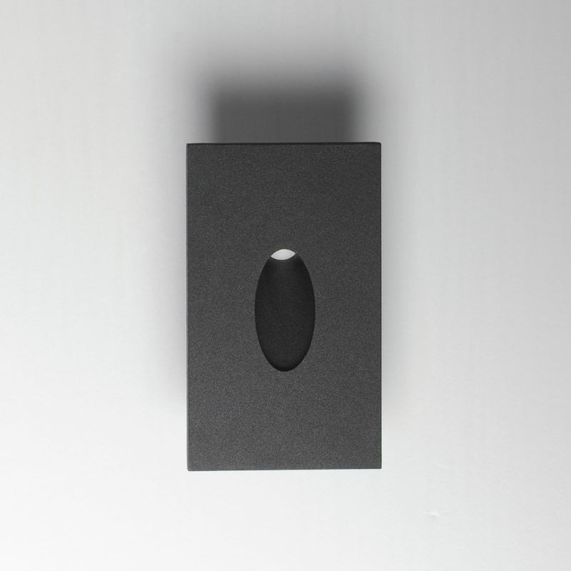 Path Pin Hole LED Step Light 3CCT in Black
