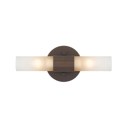 Lyssna Cirkel 2-Light Wall Sconce in Modern Bronze