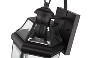 Westover 1 Light 7.75" Outdoor Wall Light in Black
