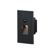 Path Glass LED Step Light 3CCT in Black