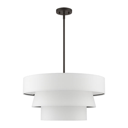 Warrenville 4-Light Chandelier in Bronze