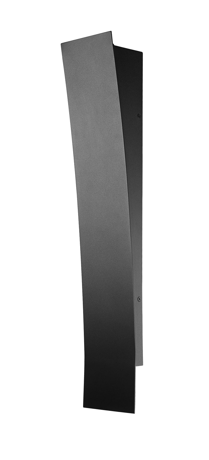 Landrum 1 Light 4.75" Outdoor Wall Light, 24" Tall in Black