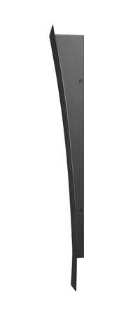 Landrum 1 Light 4.75" Outdoor Wall Light, 24" Tall in Black