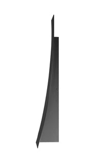 Landrum 1 Light 4.75" Outdoor Wall Light, 18" Tall in Black