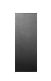 Landrum 1 Light 4.75" Outdoor Wall Light, 12" Tall in Black