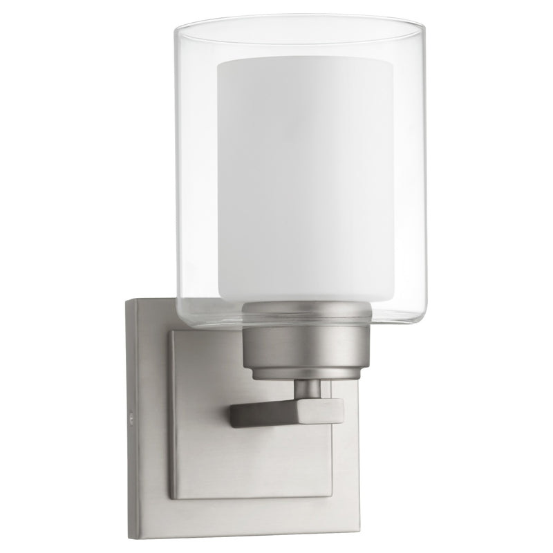 Cameron 1 Light Wall Sconce in Satin Nickel