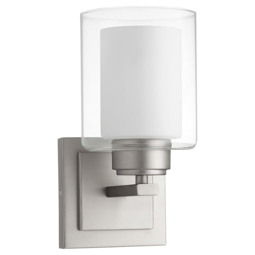 Cameron 1 Light Wall Sconce in Satin Nickel