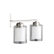 Cameron 4 Light Vanity Light in Satin Nickel