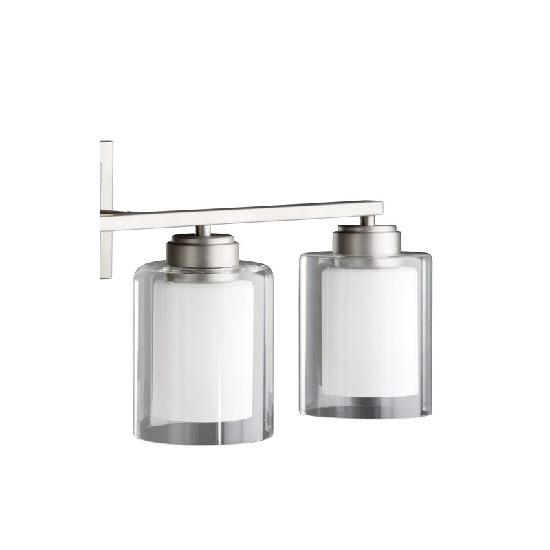 Cameron 4 Light Vanity Light in Satin Nickel