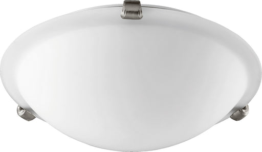 Transitional Ceiling Mount in Satin Nickel