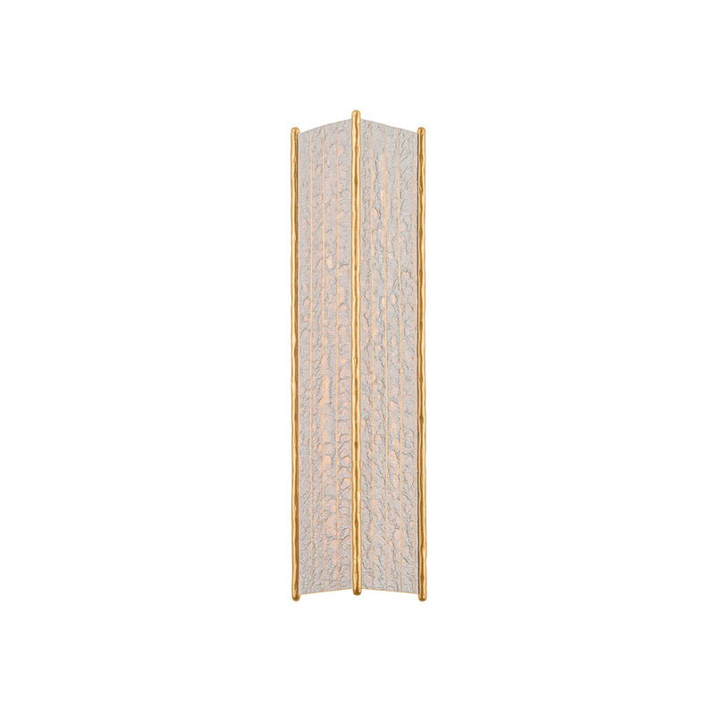 Mostar Wall Sconce in Vintage Gold Leaf