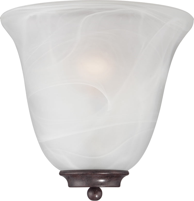Empire 1-Light Wall Sconce in Old Bronze