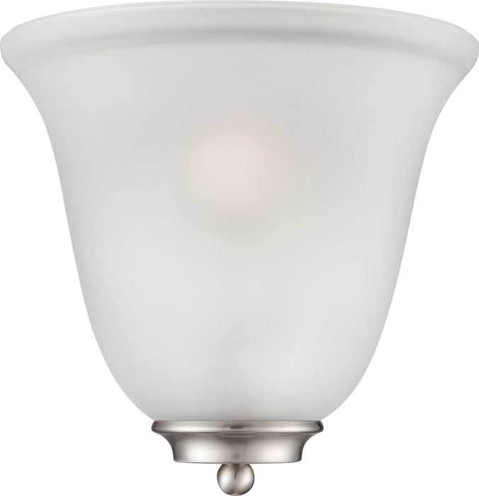 Empire 1-Light Wall Sconce in Brushed Nickel