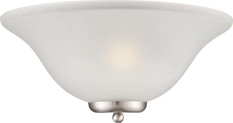 Ballerina 1-Light Wall Sconce in Brushed Nickel
